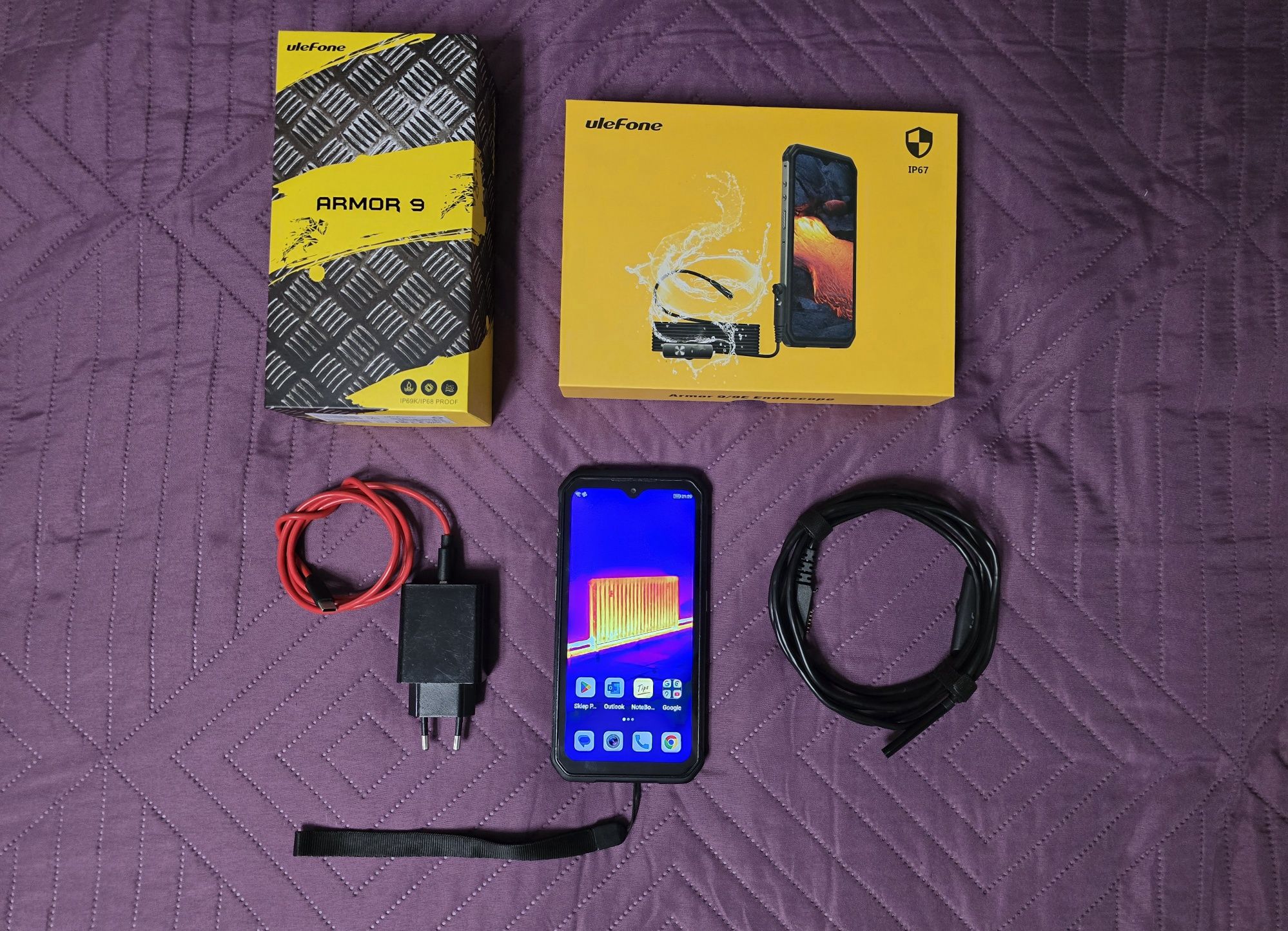 Ulefon Armor 9 + Endoscope