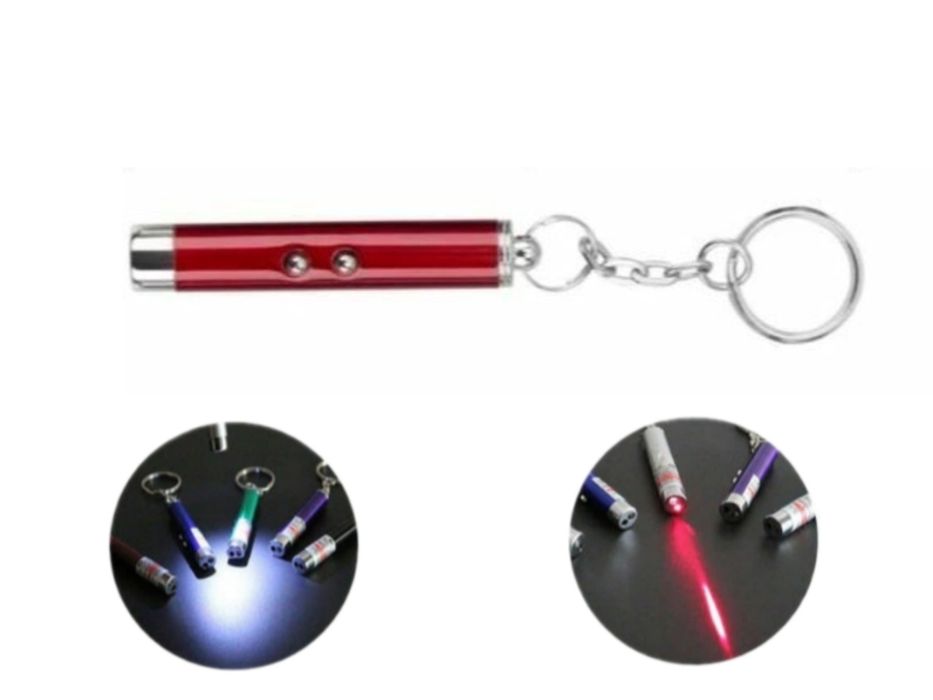 Laser wskaźnik zabawka gadżet brelok