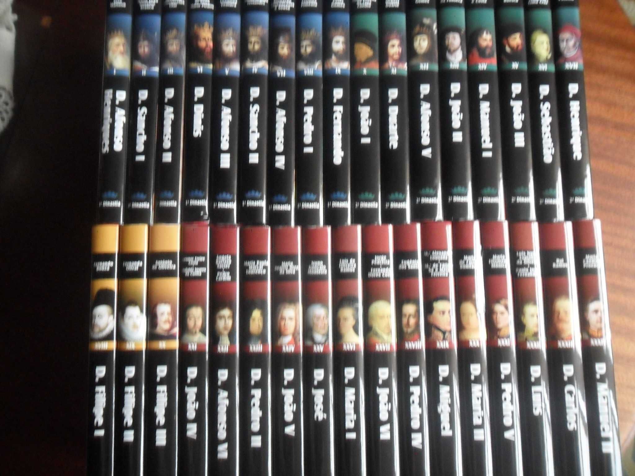 "Reis de Portugal" - 19 Volumes de Vários Autores - 1ª Edição de 2005