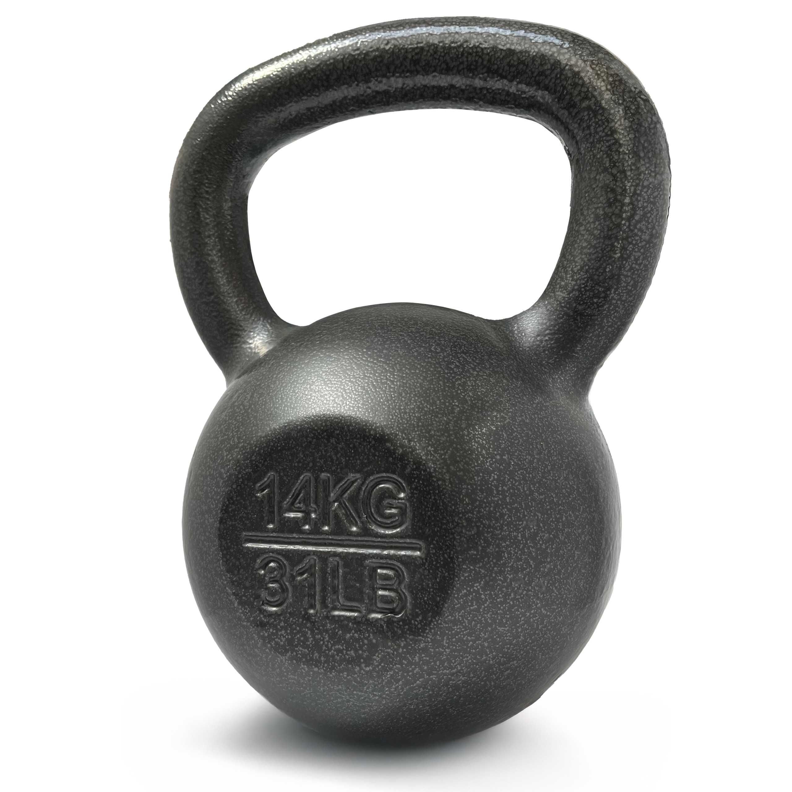 Kettlebelle kettel 14kg kettle żeliwny kula żeliwna