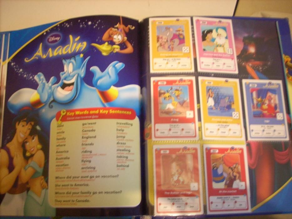 Коллекция "Чарівний світ Disney". Дисней, карточки с альбомом