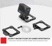 uchwyt magnetyczny do kamer sportowych