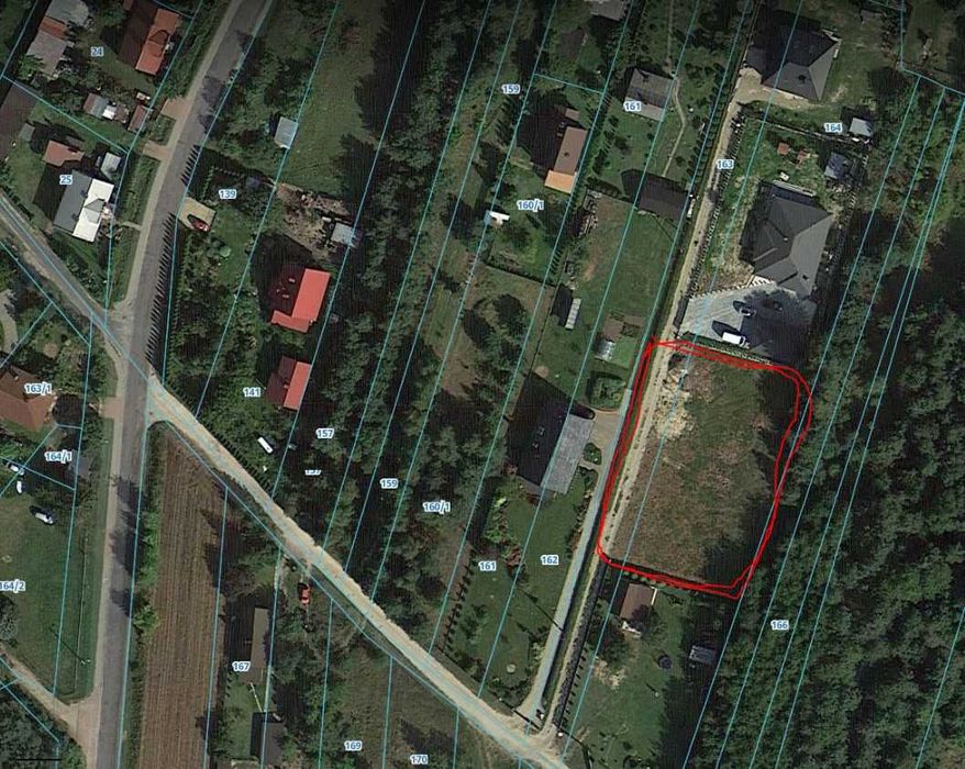 Atrakcyjna działka budowlana 1585 m2 z warunkami zabudowy