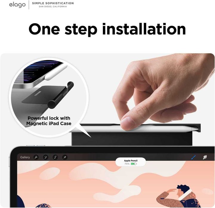 Uchwyt elago Metal kompatybilny z Apple Pencil Series