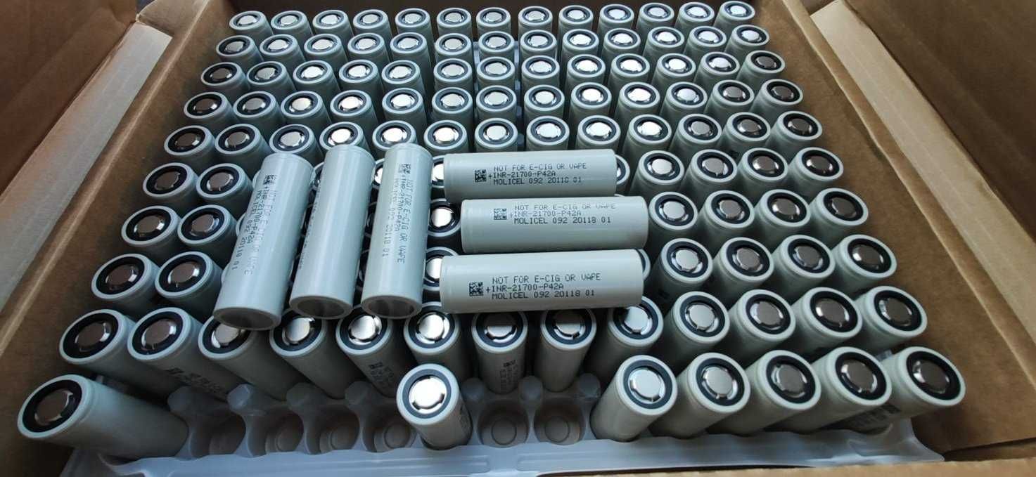 INR21700 Molicel P42A. Новий високотоковий акумулятор. Для FPV.