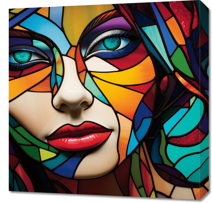 Obraz 60x60cm Spójrz Mi W Oczy