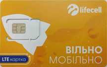 Sim Karta Lifecell Ukraina roaming w EU+UK+Turcja+Szwajcaria