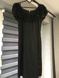 Sukienka Simple czarna rozmiar 36