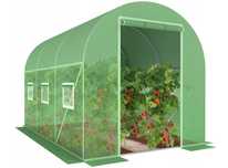 TUNEL foliowy ogrodowy 3x2 szklarnia 4m2 6m2 9m2 10m2 12m2 18m2