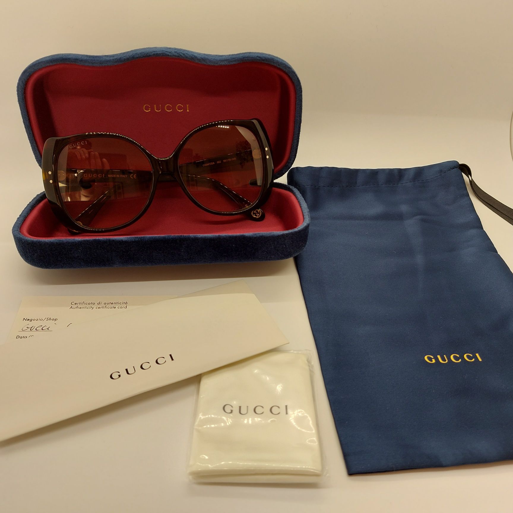 Óculos sol Gucci originais
Preço original €280

- novos e nunca usados