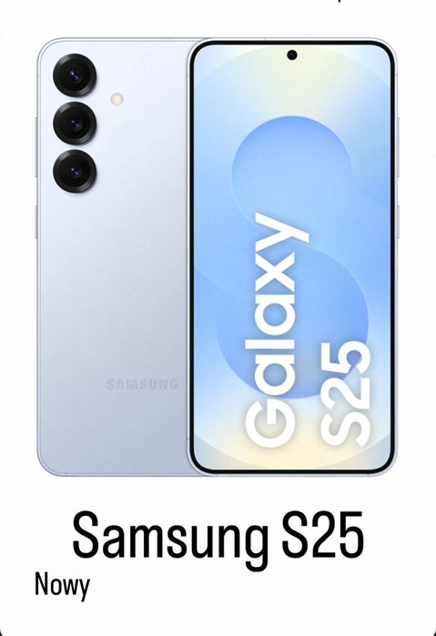 Telefon SAMSUNG Galaxy S25 5G 12/128GB - nowy - gwarancja