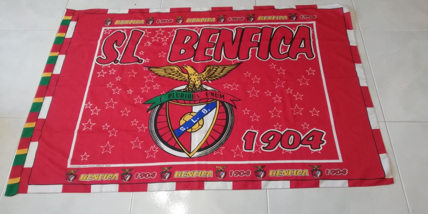 Bandeira do Benfica muito antiga