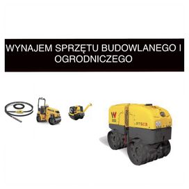 Walec JCB /wibrator do betonu wacker walec okołkowany - wynajem