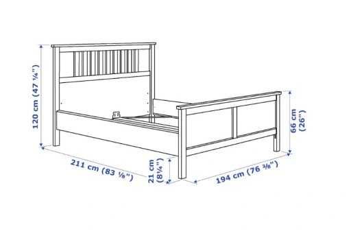 Łóżko IKEA Hemnes, rozm 180x200 cm-dostawa gratis