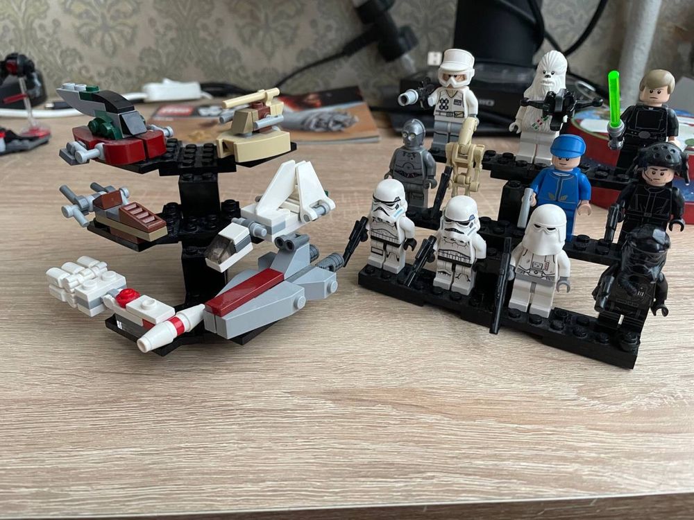 Lego Star Wars минифигурки и постройки (корабли, боевые машины)