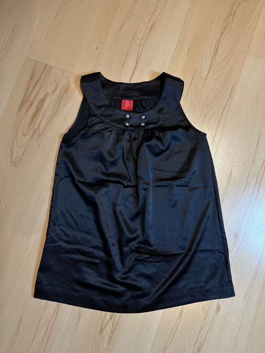 Tiffi Top bez ramion czarny