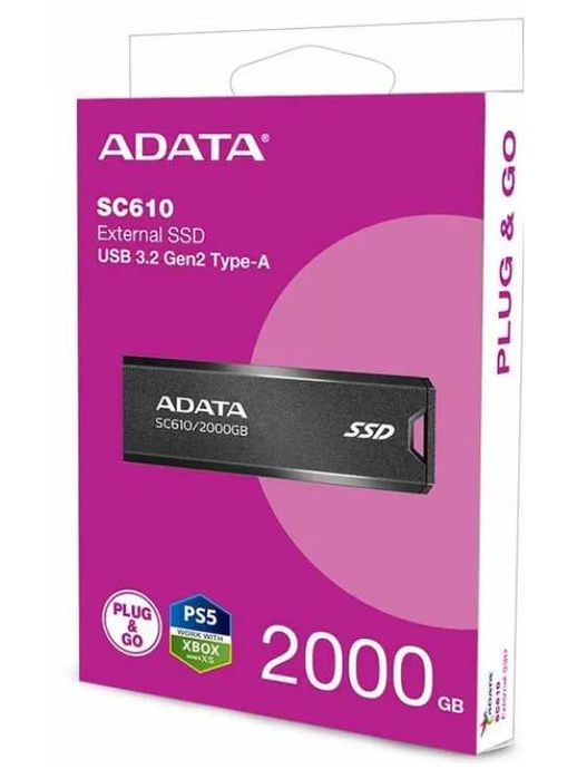 Dysk ADATA SC610 2TB SSD Czarny
