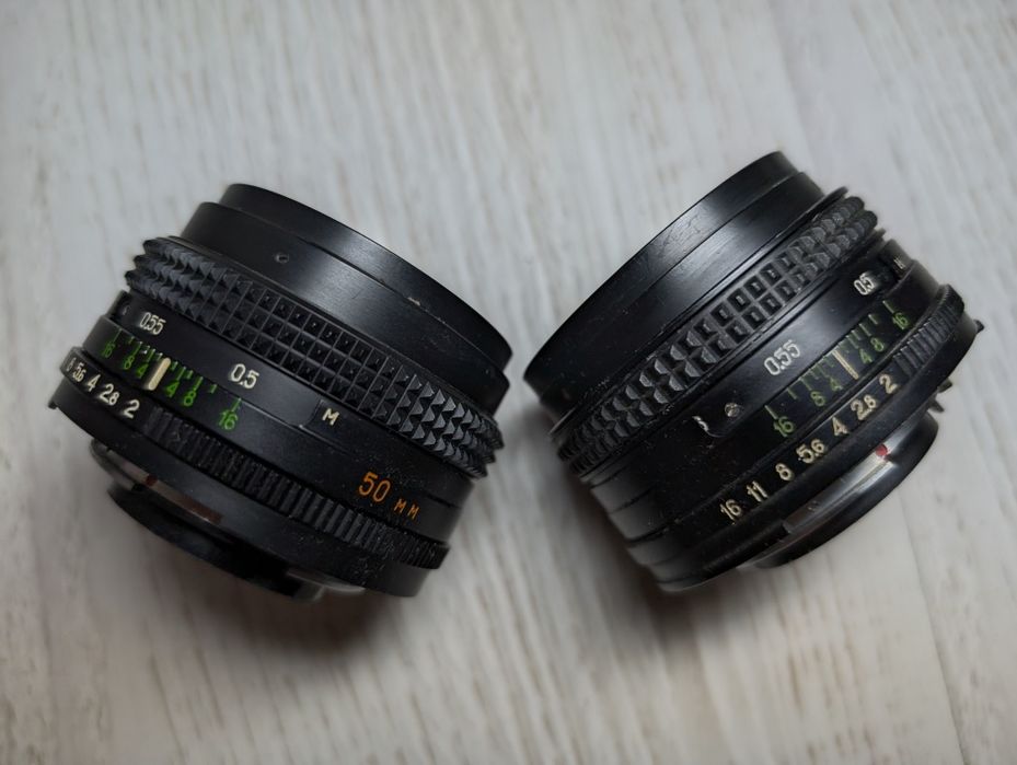 Портретні обьективи МС Геліос 81 н Арсат 50 (Nikon)