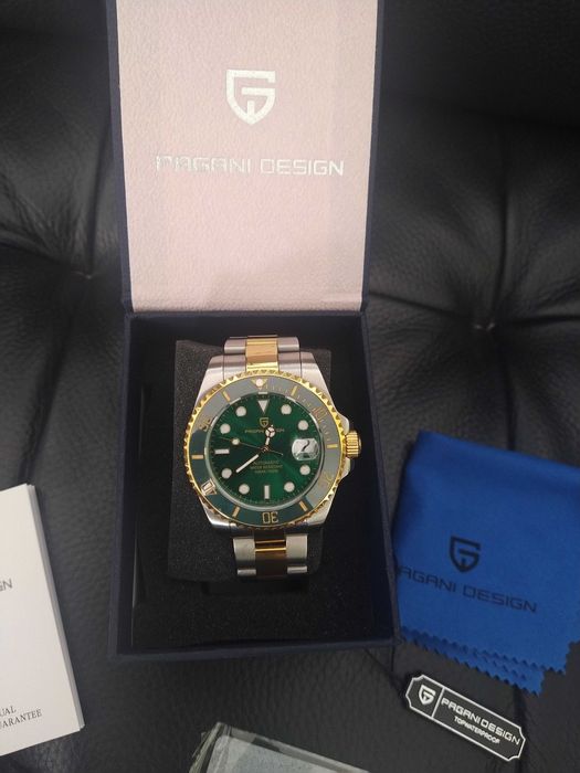 Relógio Pagani Design. Automatico. Novo com caixa e documentos.