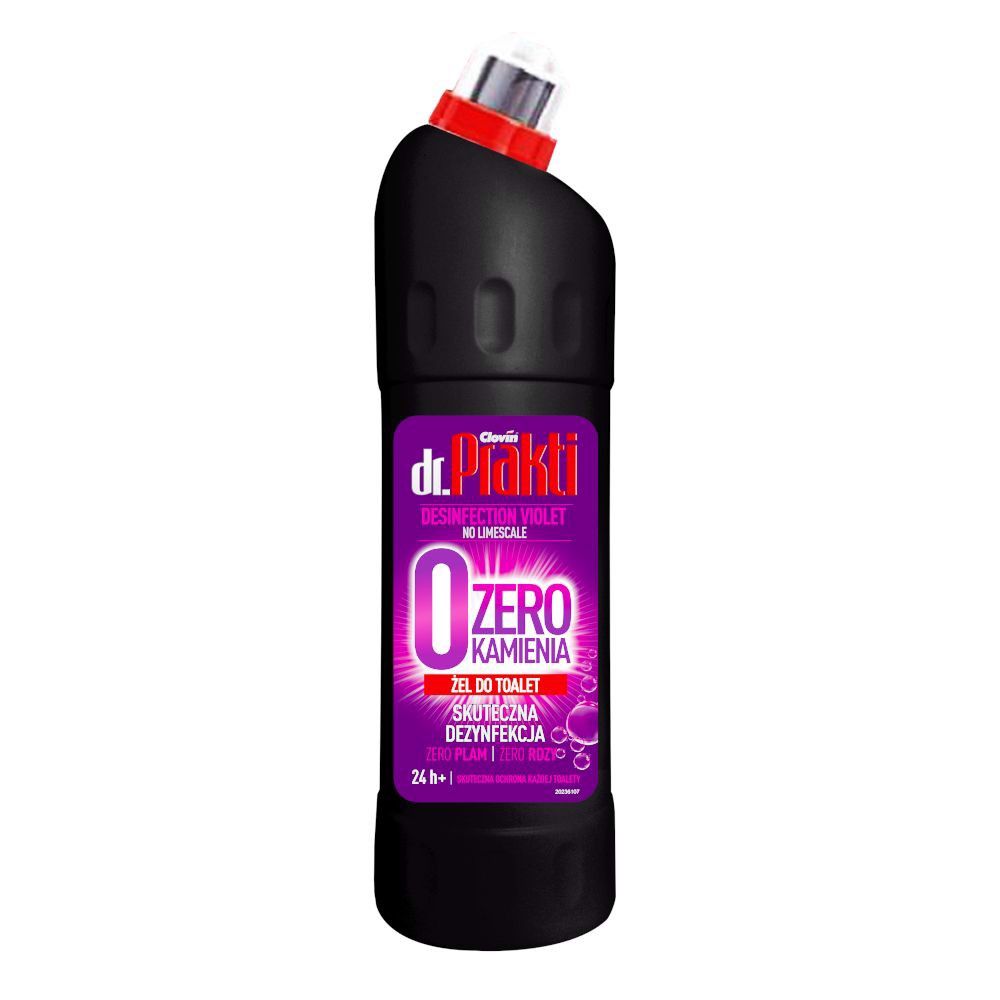 clovin żel do wc dr,prakti 0 kamienia 750ml violet