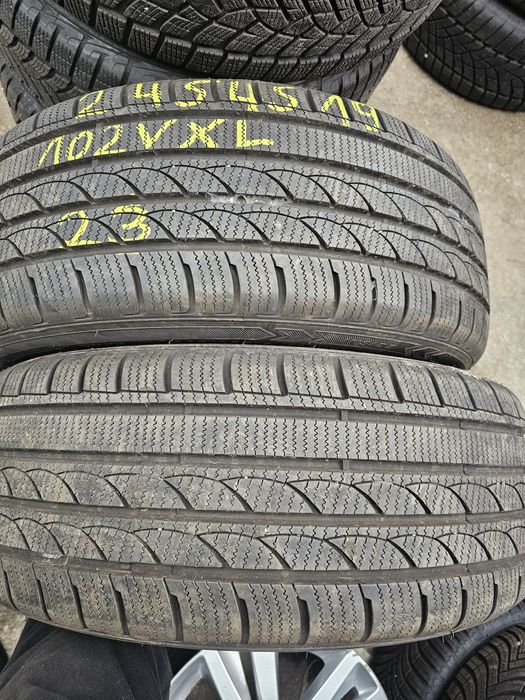 Opony Zimowe 2szt R19 245/45-8mm-Imperial-23rok