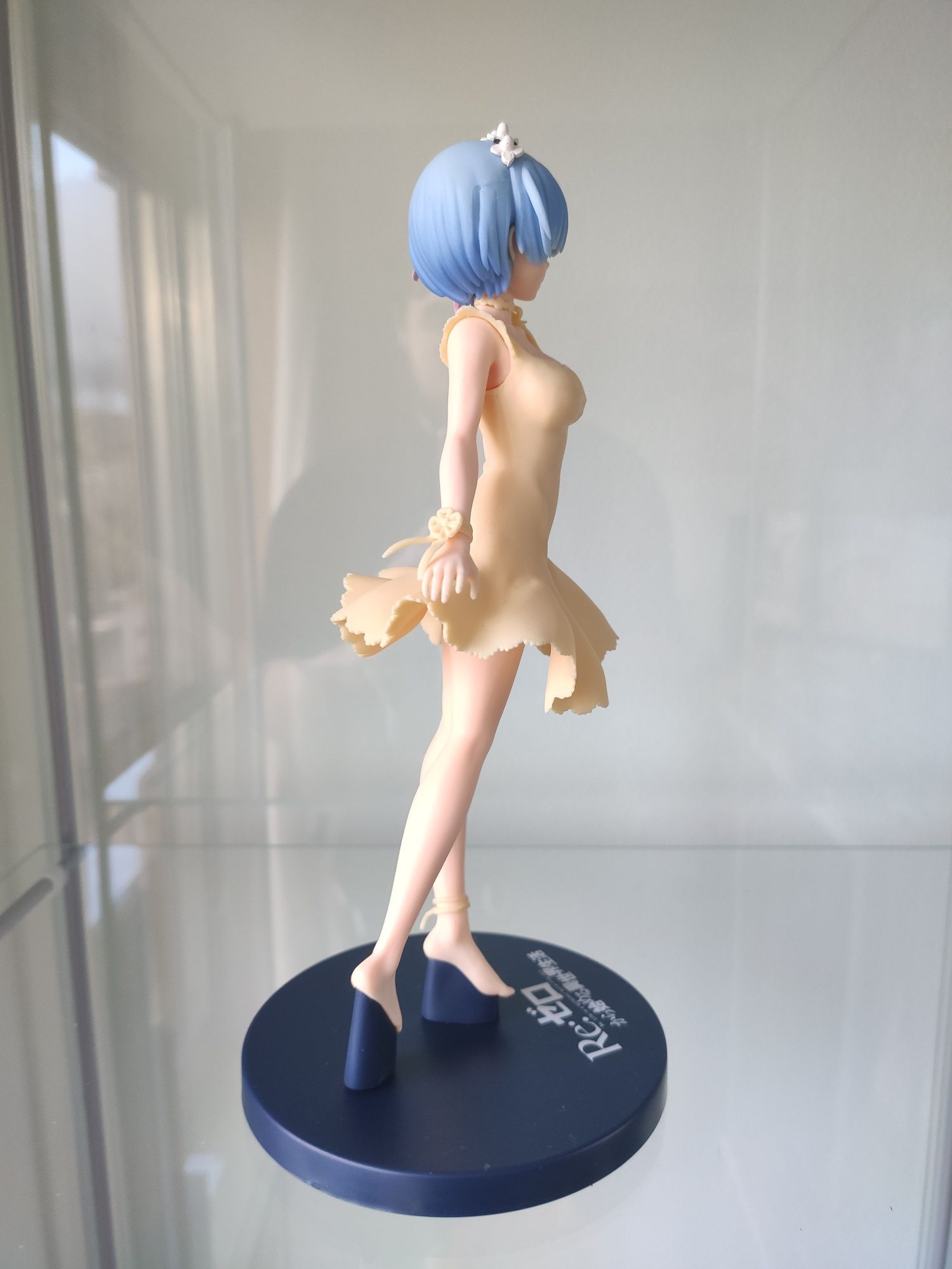 Figura Anime Rem Prize Figure Re:Zero Versão Amarela