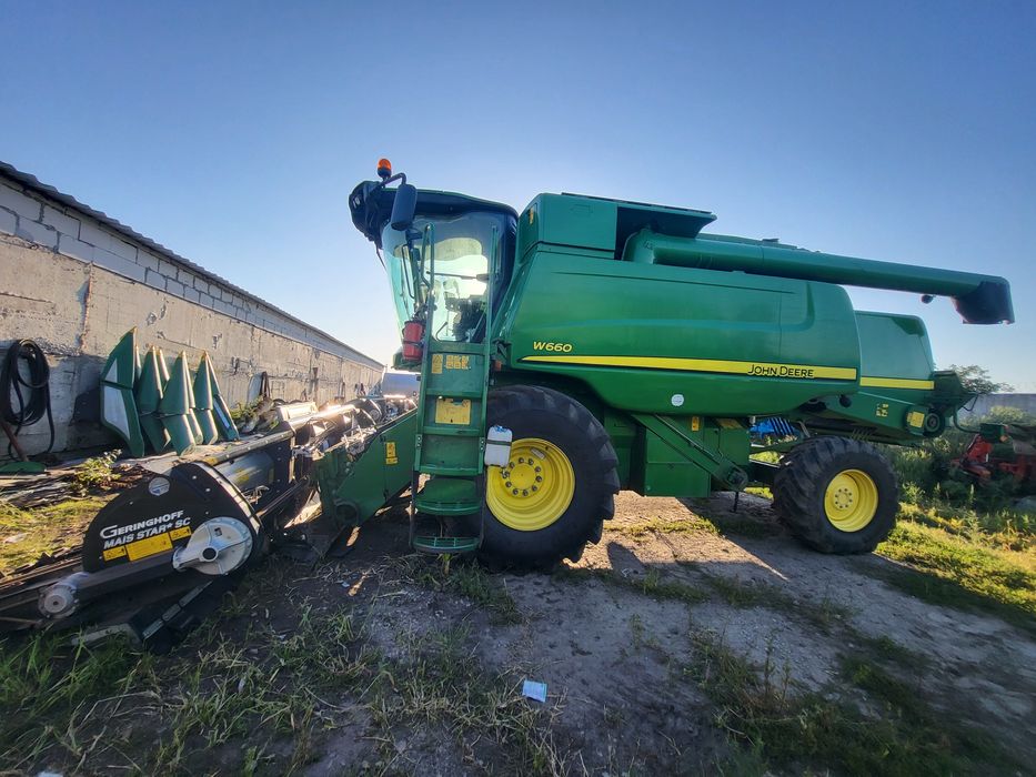 Комбайн John Deere W660, 2015рв