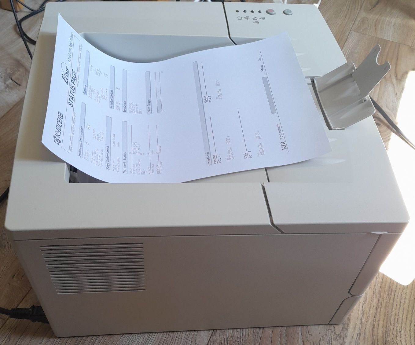 Drukarka Kyocera FS-1030D - Ethernet, USB, LPT
