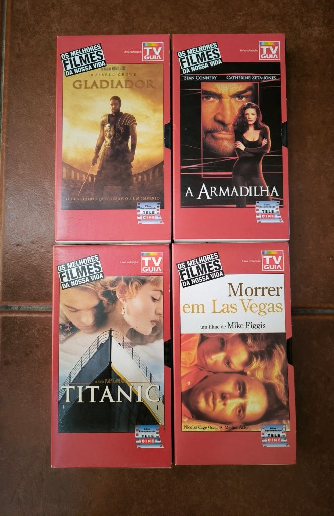 Pack de filmes vhs