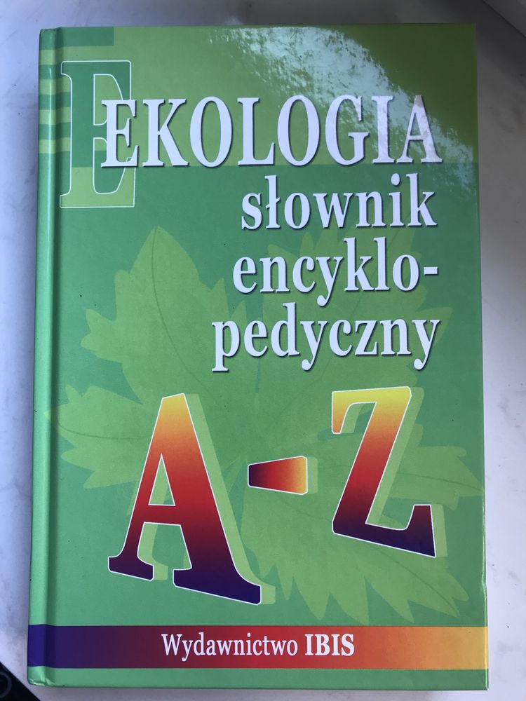 Ekologia slownik encyklopedyczny