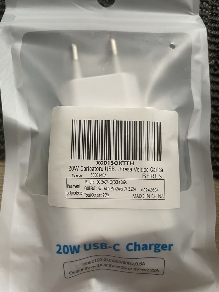 Ładowarka sieciowa USB-C 20 W