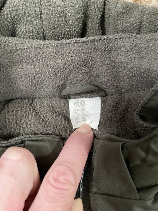Комбінезон зимовий hm 80 розмір