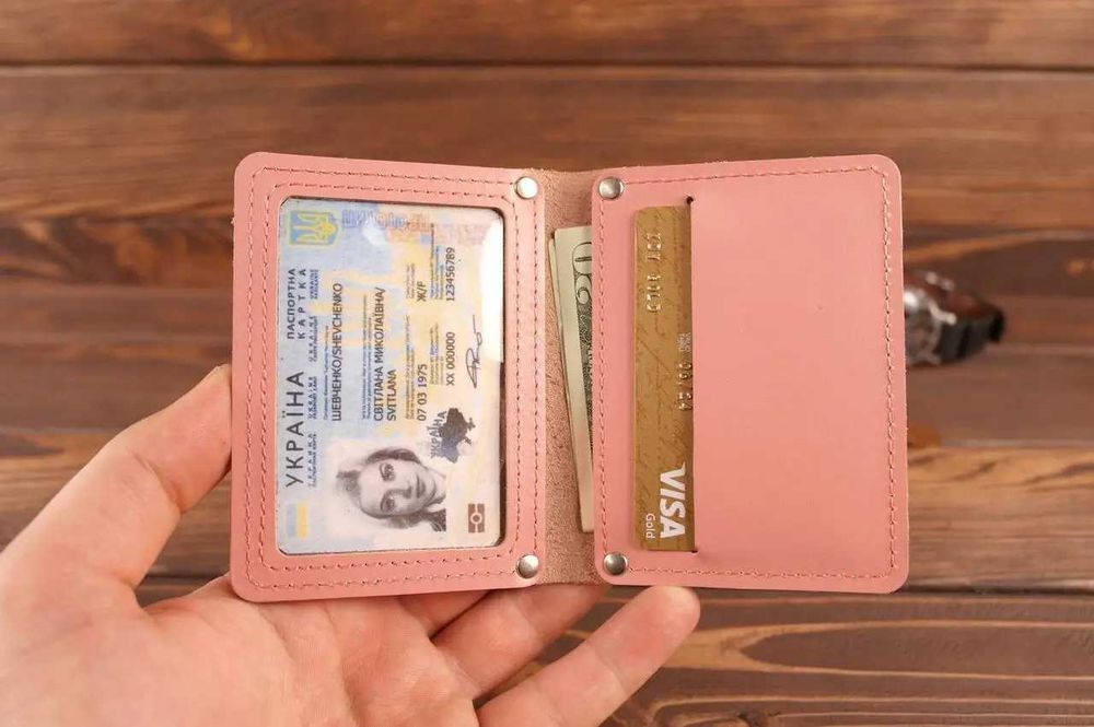 Обкладинка портмоне для автодокументів / нового паспорта