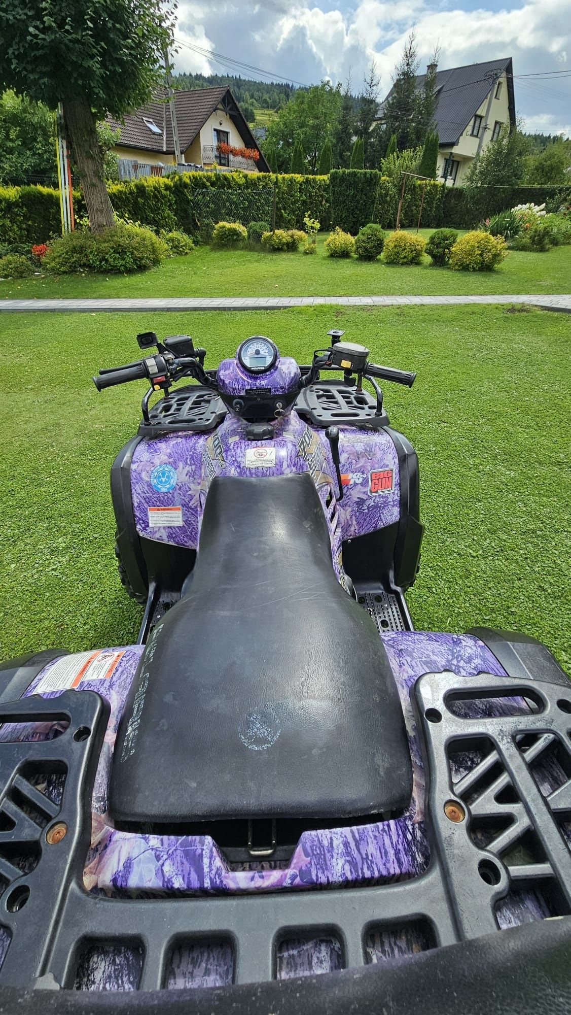 Quad Polaris Sportsman 700 4x4 z oryginalnym pługiem!