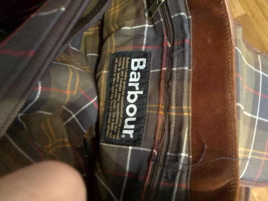 Брендовая сумка barbour женская