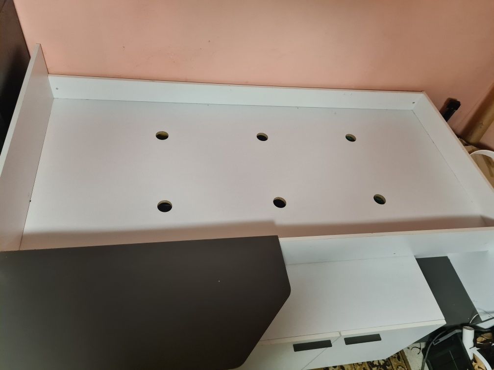 Łózko 90x200 z biurkiem