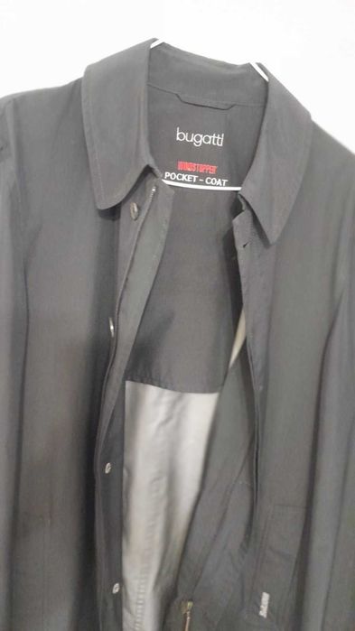 Пальто чоловіче чорне, плащівка