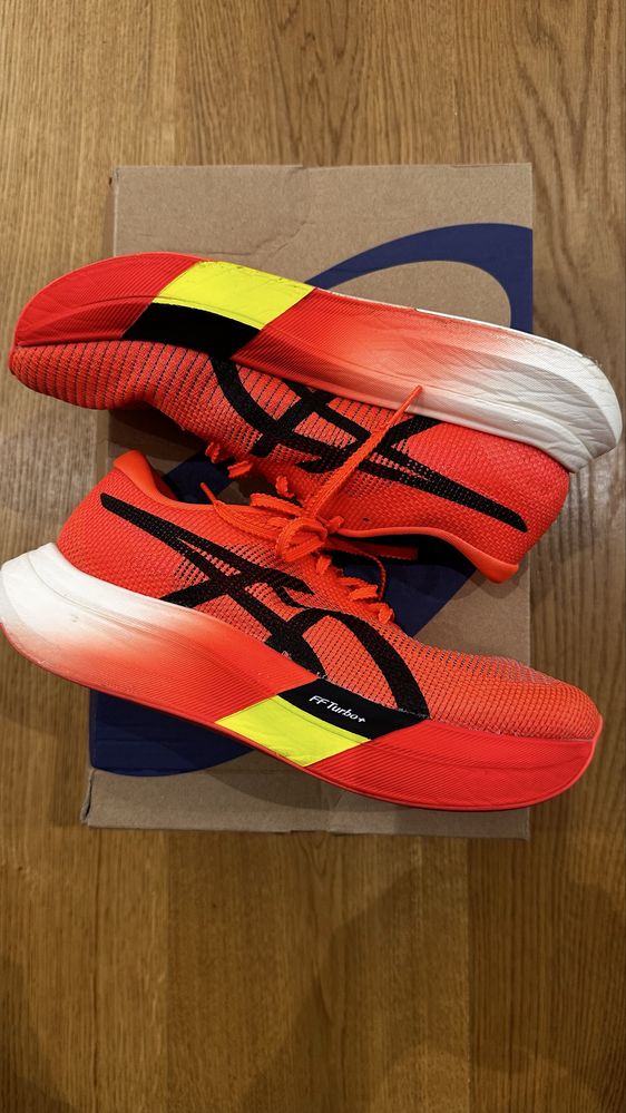 Buty Asics Metaspeed Sky Paris U Czerwono-Czarne