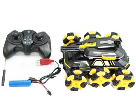 Радіокерований танк перевертень з підсвічуванням машинка с пультом