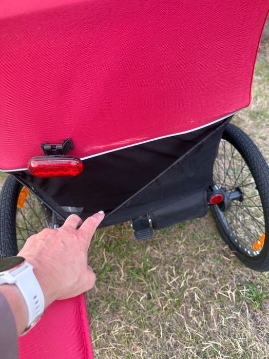 Przyczepka rowerowa/wózek inwalidzki specjalny