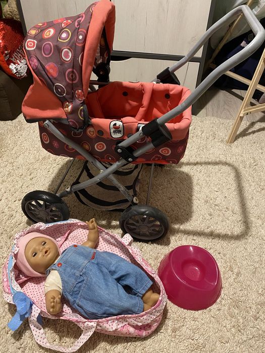 Коляска, лялька набір