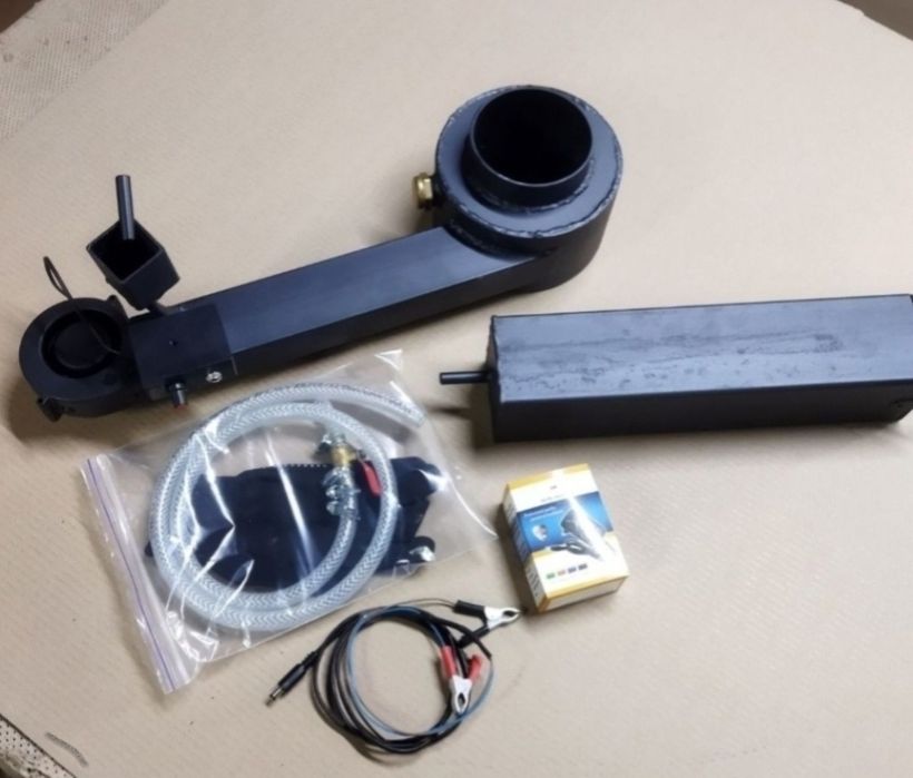 5-30кВт! Горелка на отработке в Печь Буржуйку