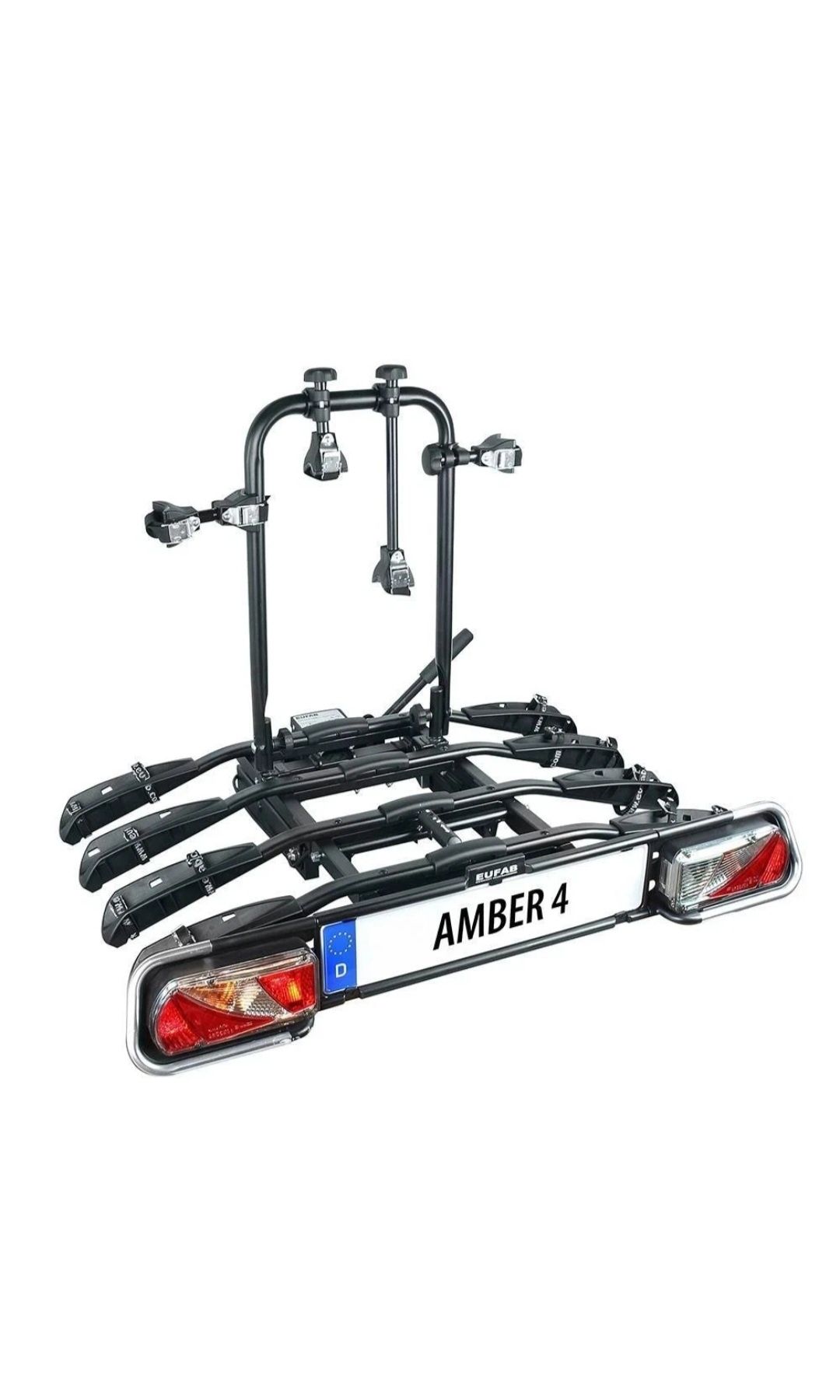 Bagażnik na rowery EUFAB AMBER 4 uchwyt na hak