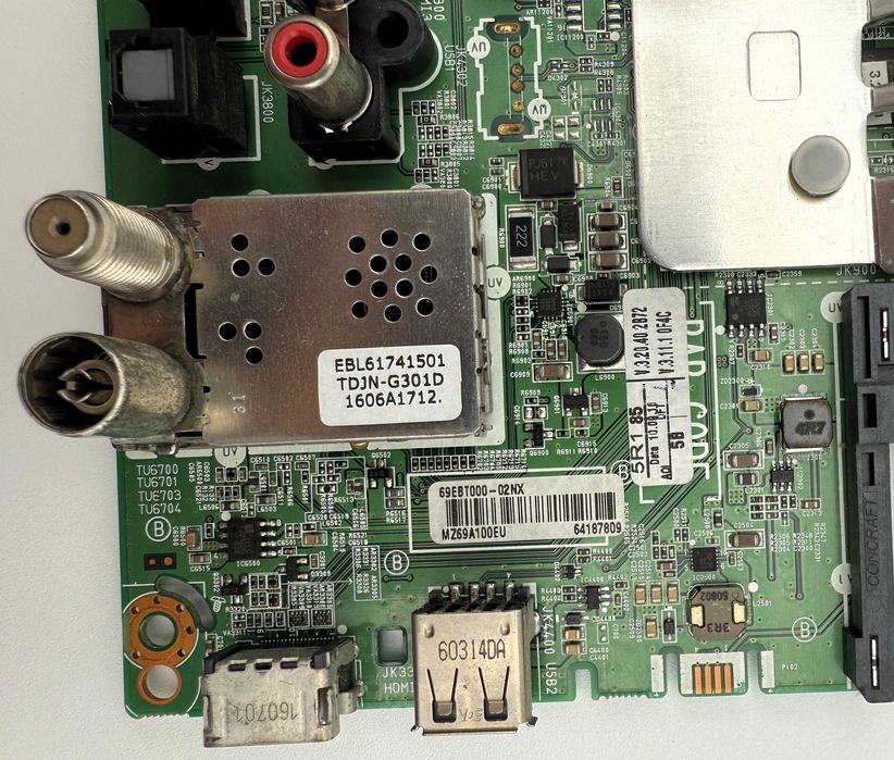 Placa Mãe / Main Board de TV LG | EAX668825O3 (1.0)