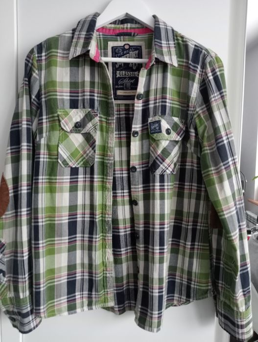 Koszula w kratę SuperDry M