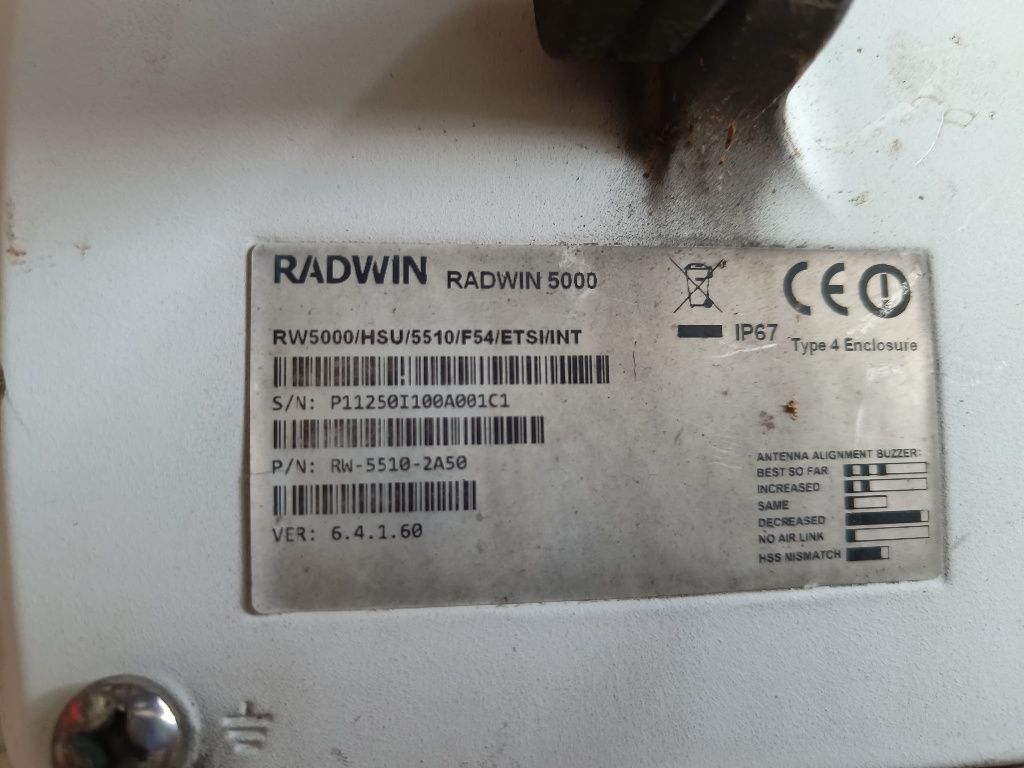 Antena szerokopasmowa Radwin 5000
