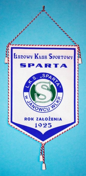 Proporczyk „LKS Sparta Janowiec - Duży” (24) dzwoneczek