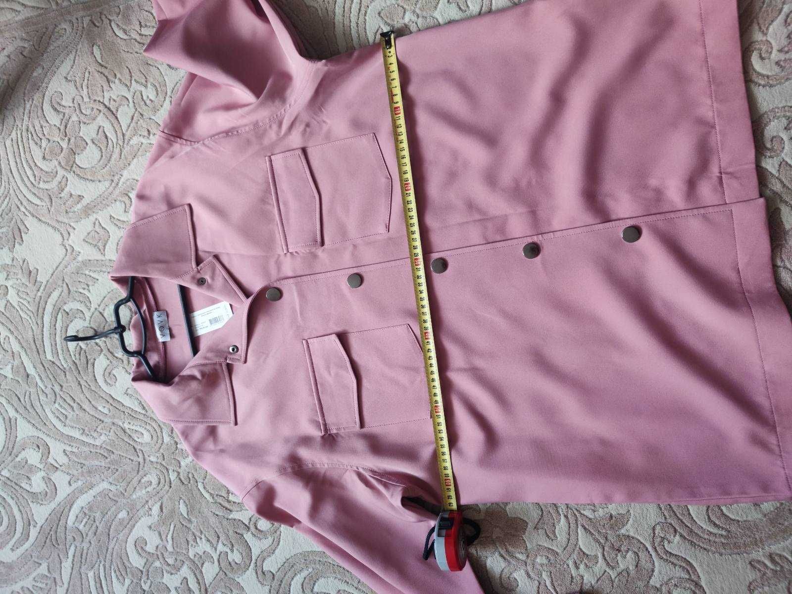 Продам новую розовую блузку фирмы vovk размер л- хл