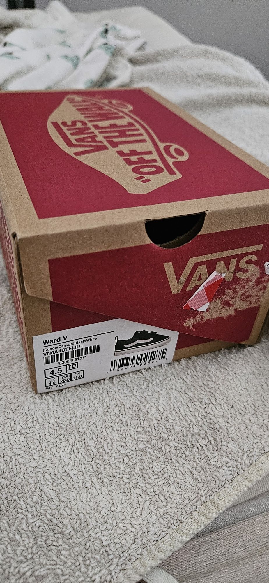 Sapatilhas vans tamanho 20