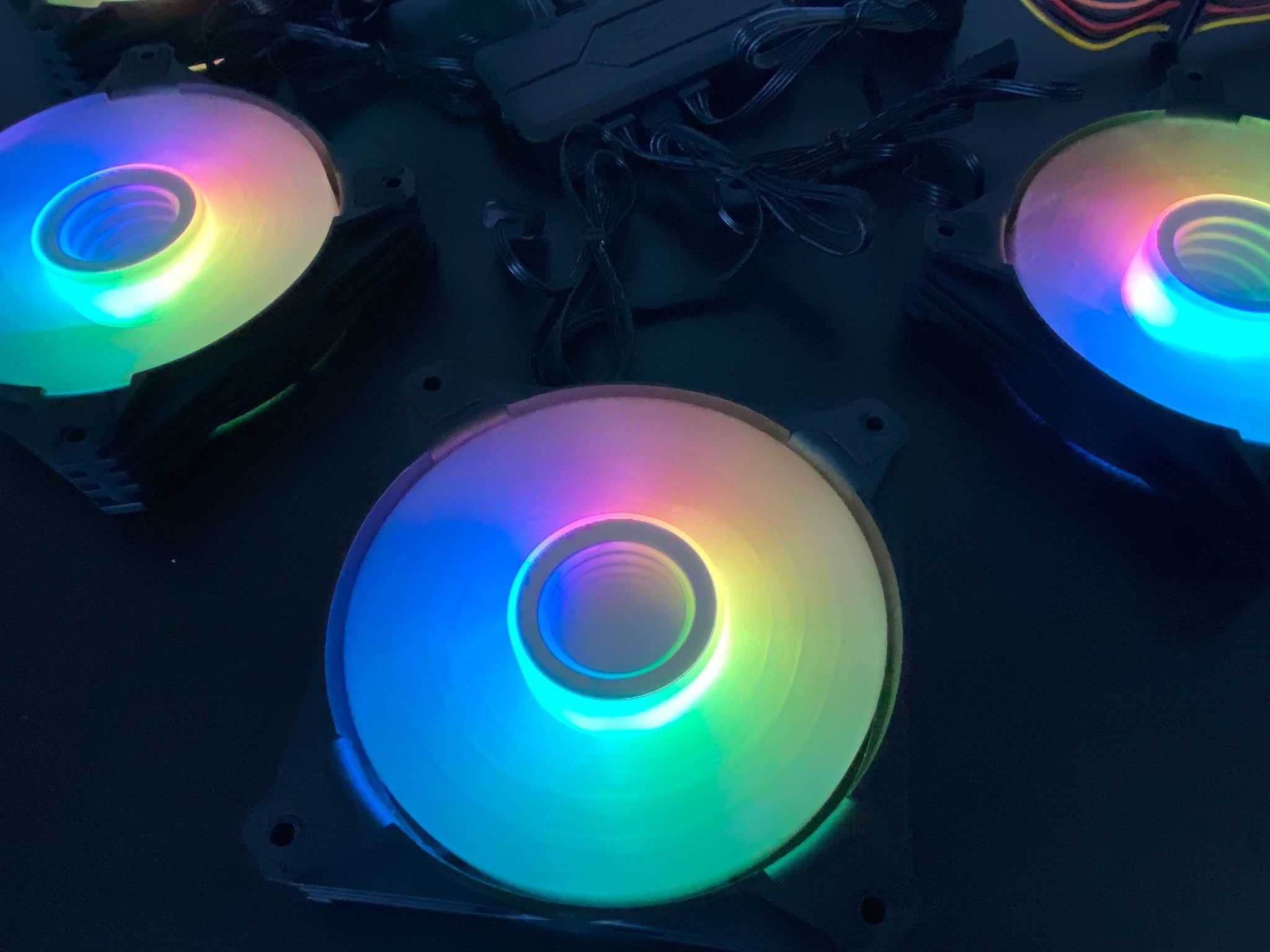 Ventoinhas RGB darkFlash Infinity 5in1